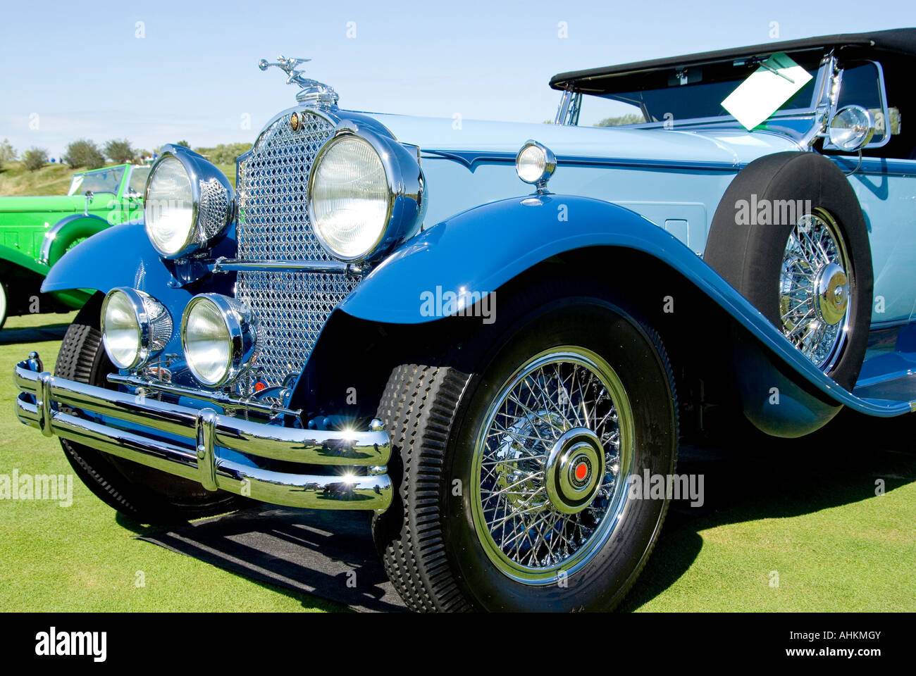 Classic Car Show Stock Photo