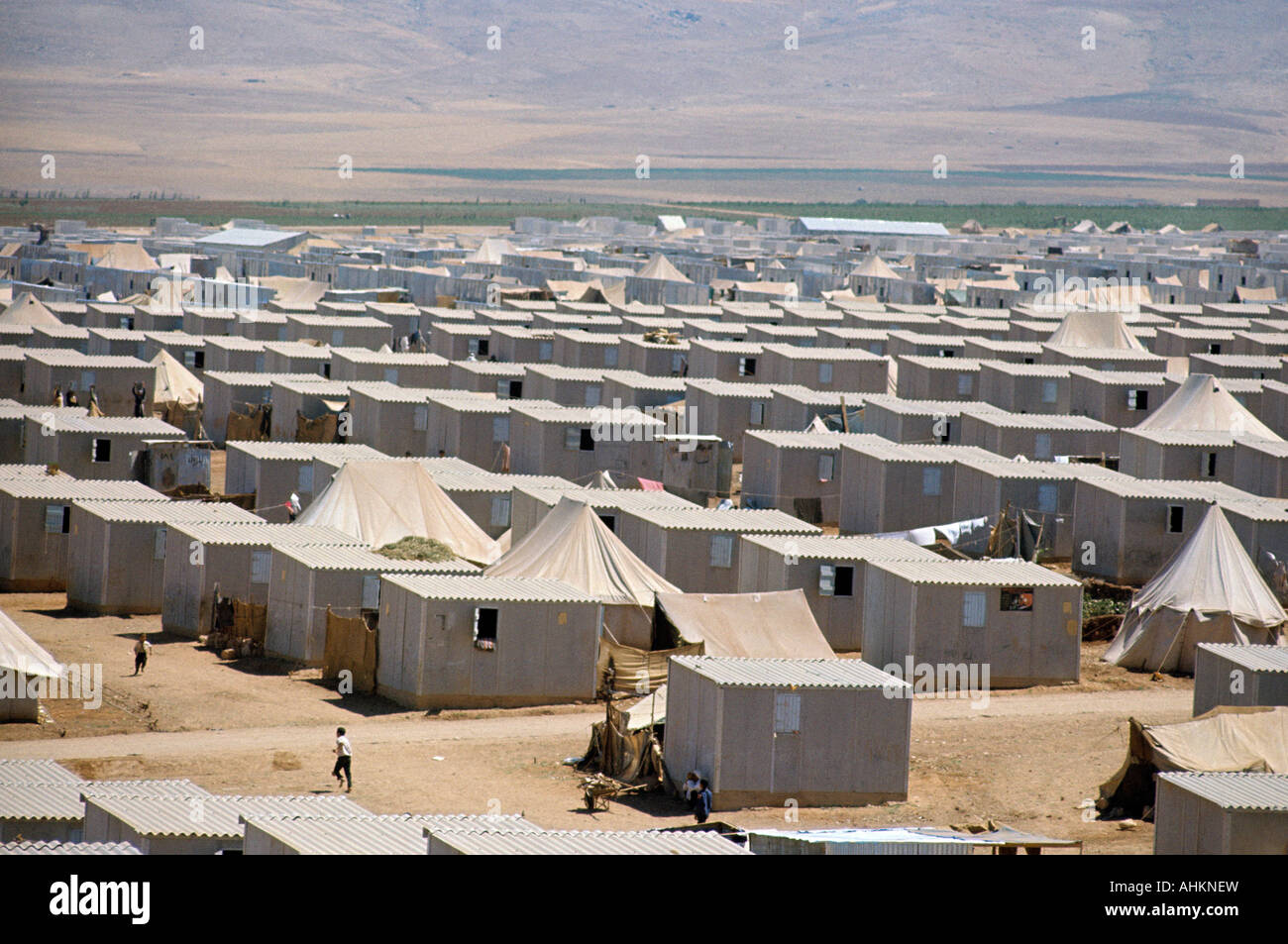 Palestinian refugee camp in Jordan 1969 Photo by Terry Fincher Stock Photo  - Alamy