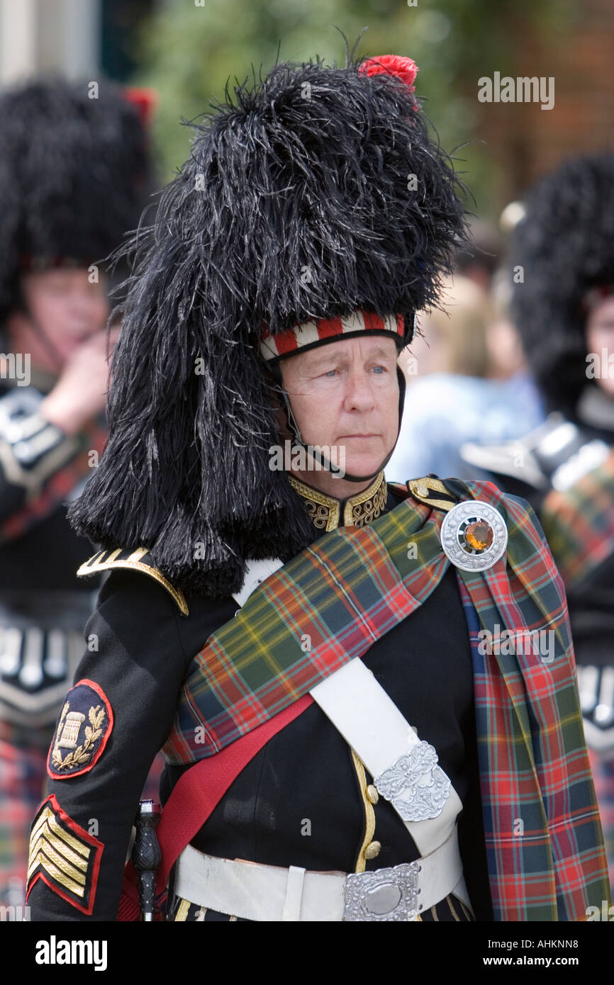 Scottish marching band in the carnival parade Stock Photo Alamy