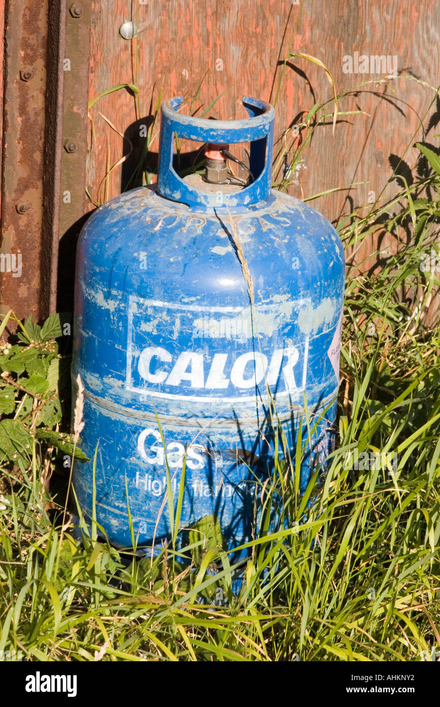 Calor Gas gas cylinder Stock Photo Alamy