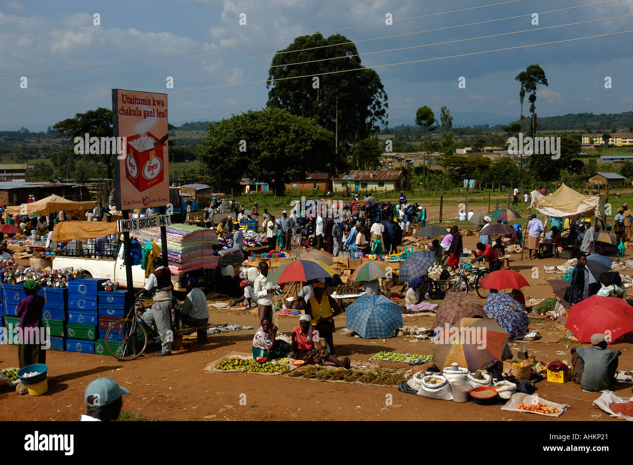 Kenya Tanzania frontier clothes attire dress market Stock Photo Alamy