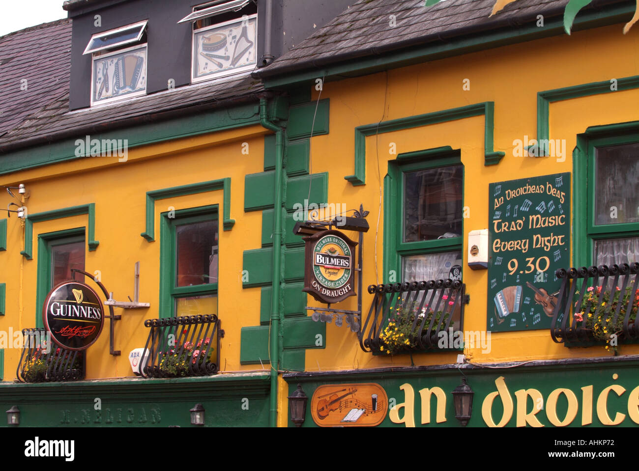 An Droichead Beag Main Street, Dingle Stock Photo