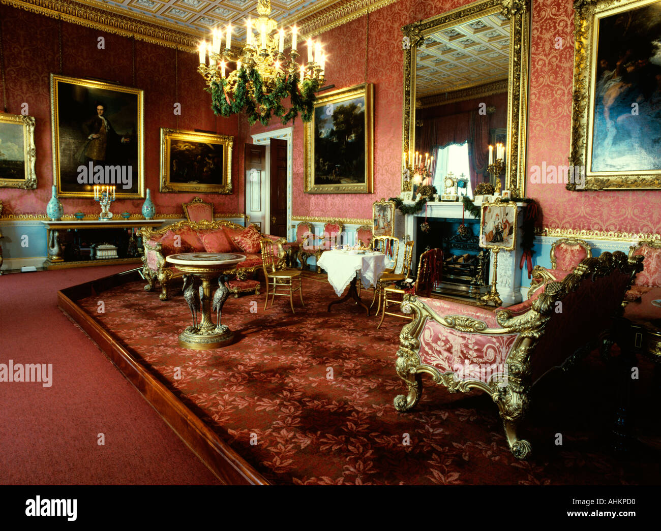 Stately Home Drawing Room Stock Photos & Stately Home Drawing Room