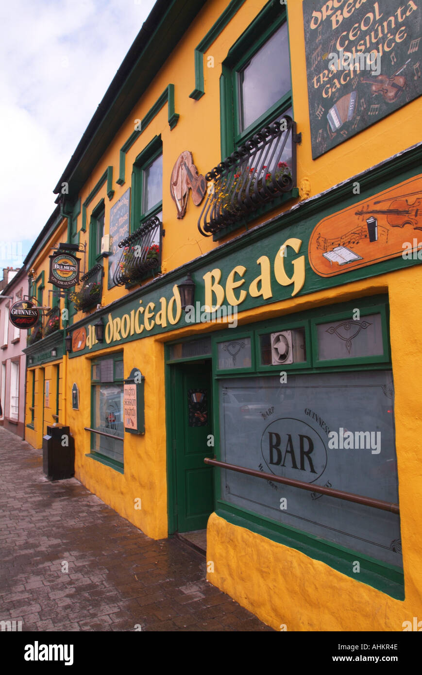 An Droichead Beag Main Street, Dingle, Ireland Stock Photo