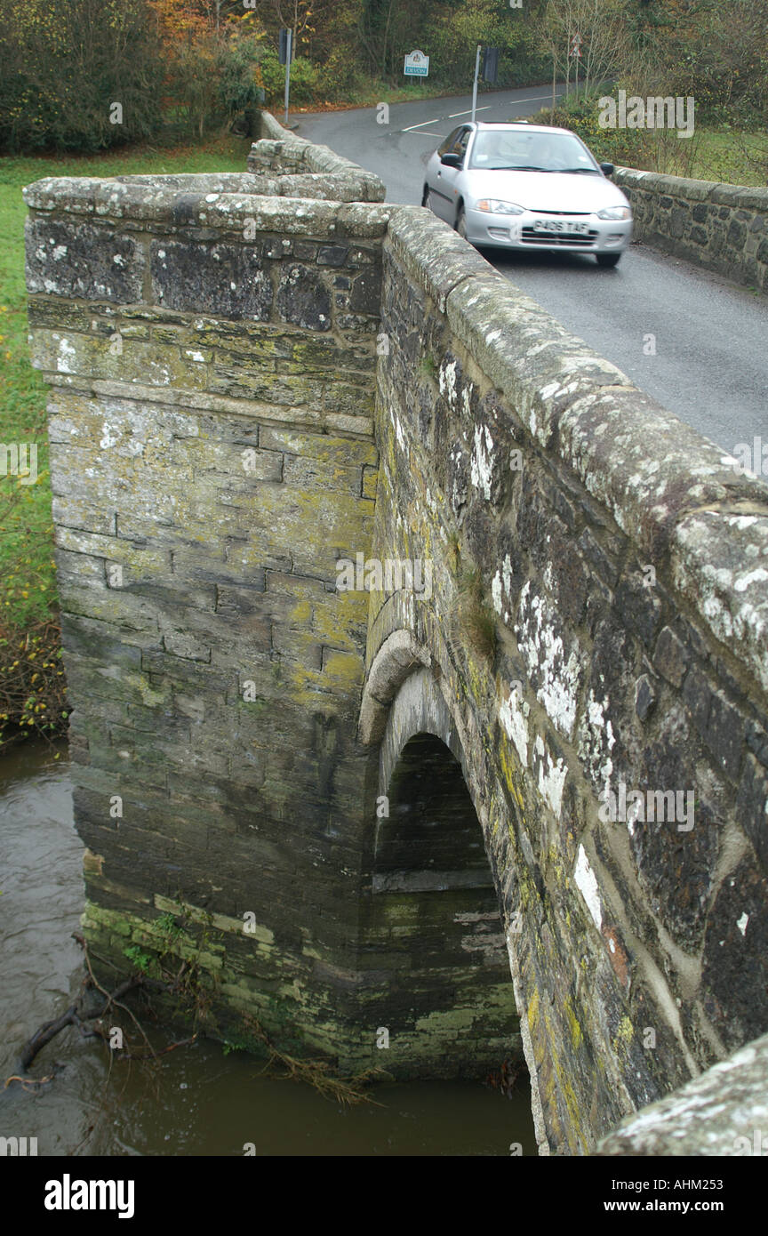 Border between devon and cornwall hi-res stock photography and images