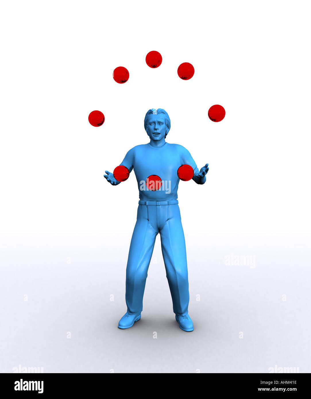 Clown juggling balls hires stock photography and images Alamy