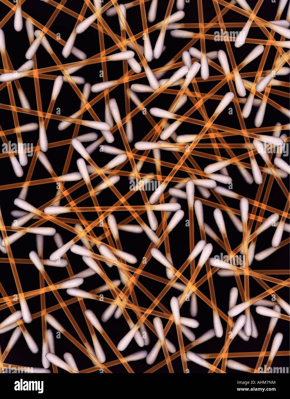 COTTON WOOL SWABS Stock Photo Alamy