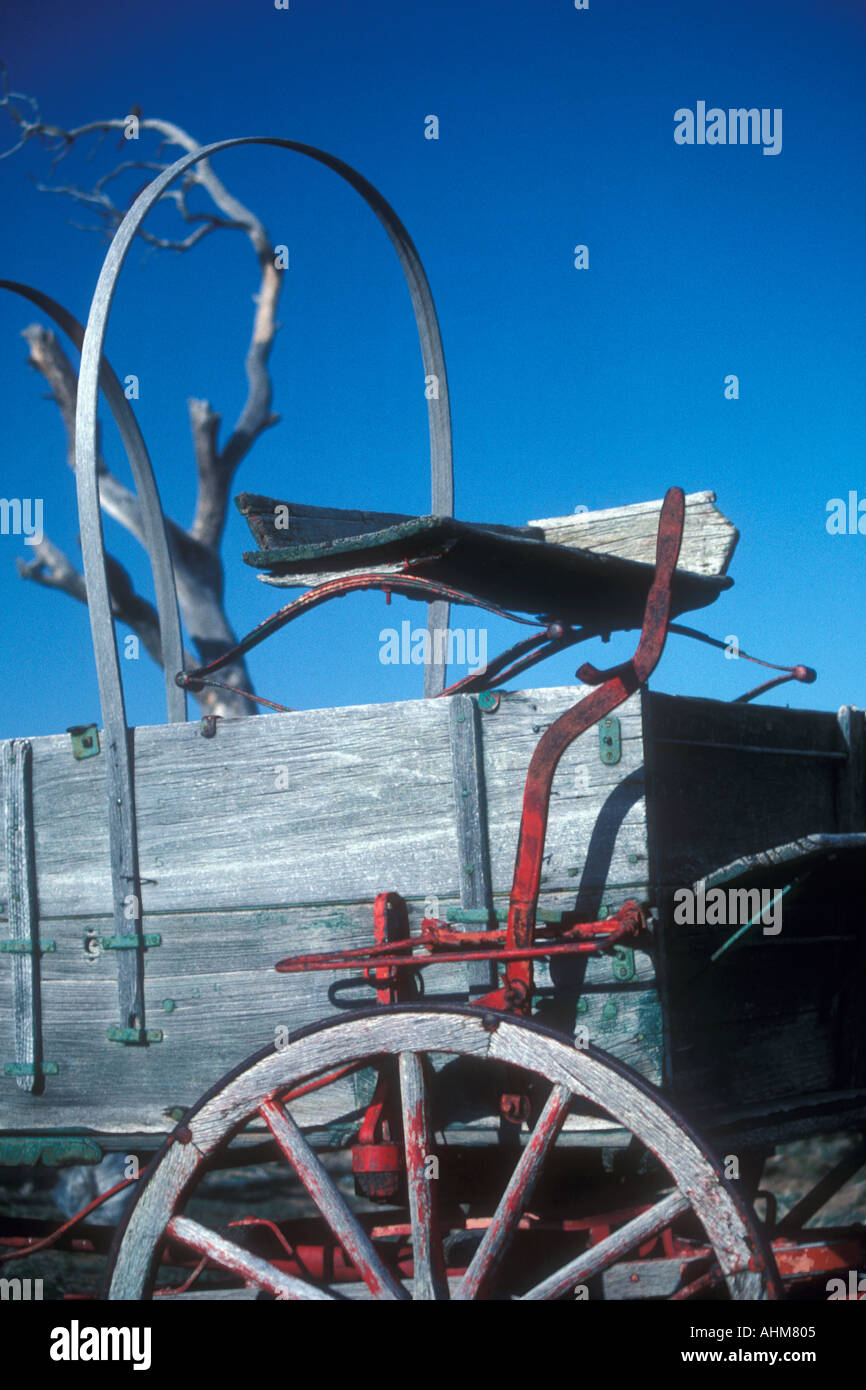 Conestoga Wagon or Prairie Schooner Stock Photo Alamy
