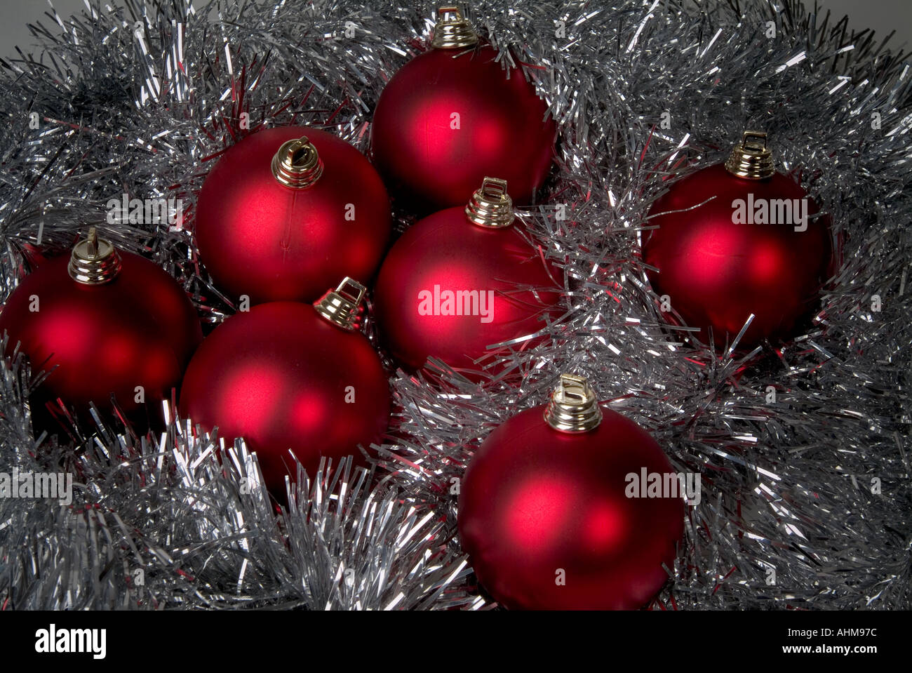 bourbell bauble religion yuletide yule xmas Christmas tree decoration tinsel celebration Christmas card father winter December Stock Photo
