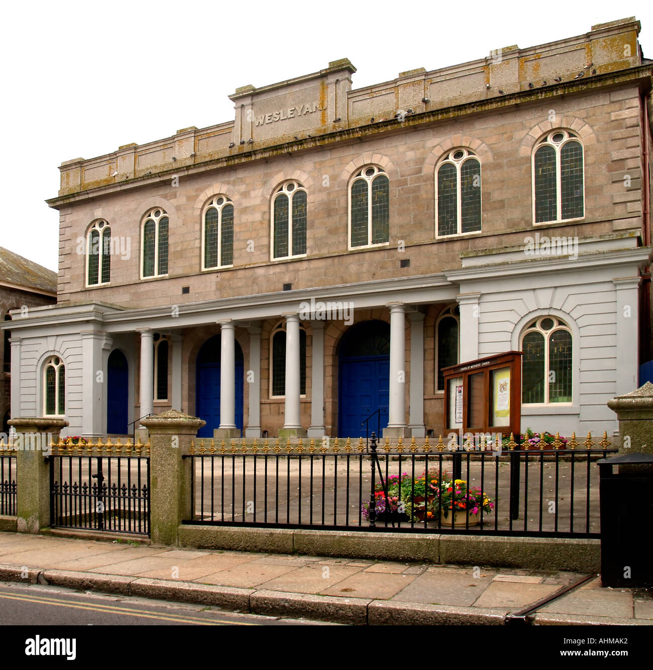 Chapel Street Methodist Church, Chapel Street, Penzance, Cornwall Stock