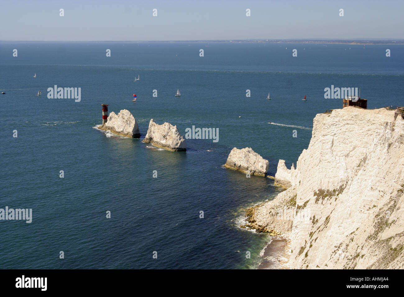 Isle of Wight Needles Stock Photo Alamy