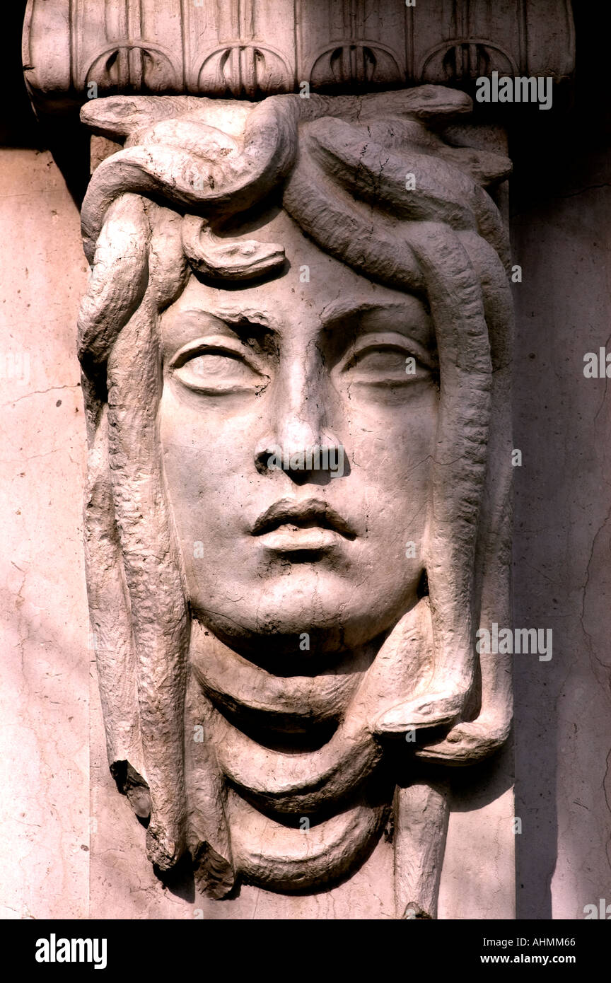 Toledo Woman face sculpture Naples Italian Italy Stock Photo Alamy