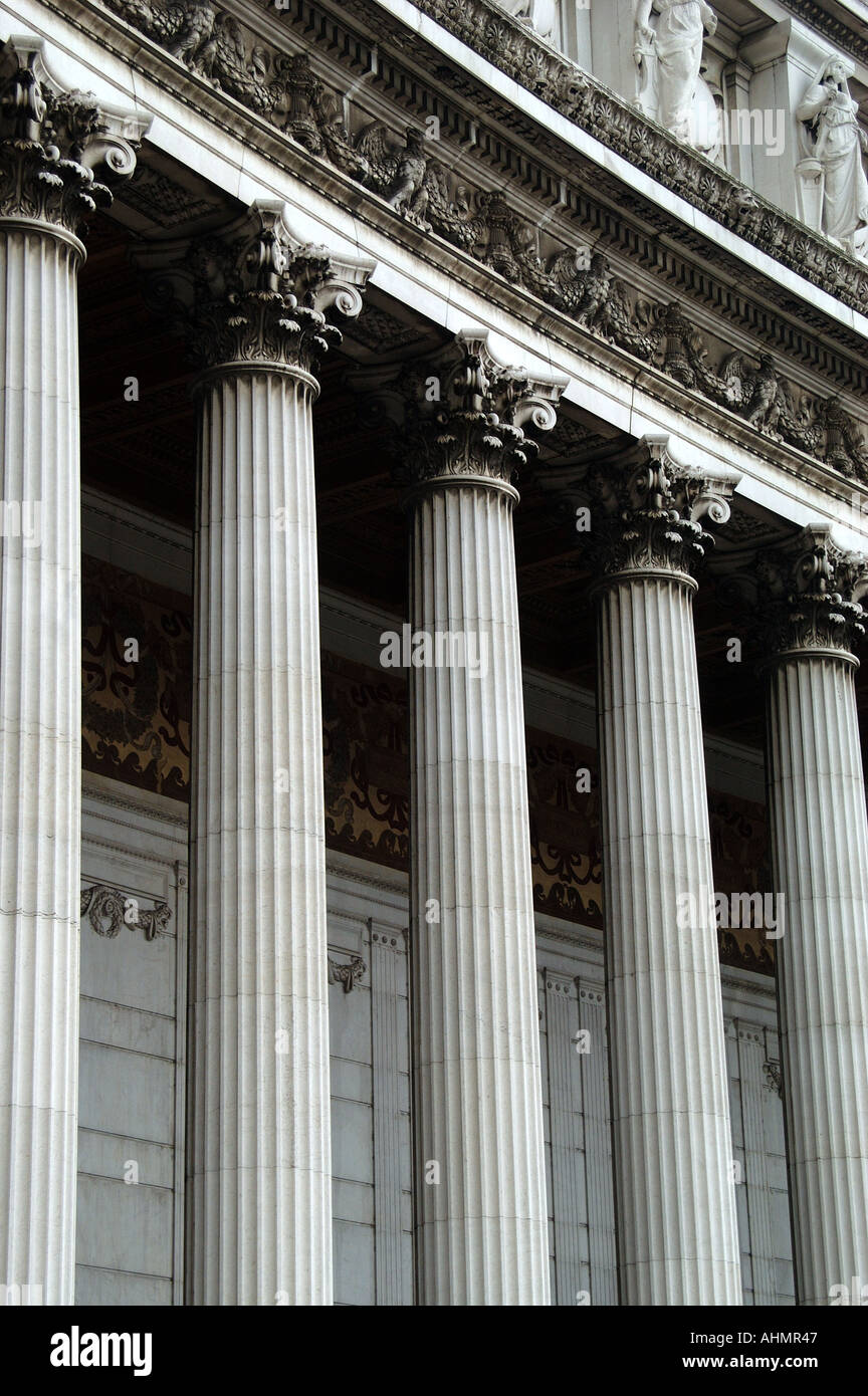 Pillars of Monumento Vittorio Emanuele II Rome Italy Stock Photo Alamy