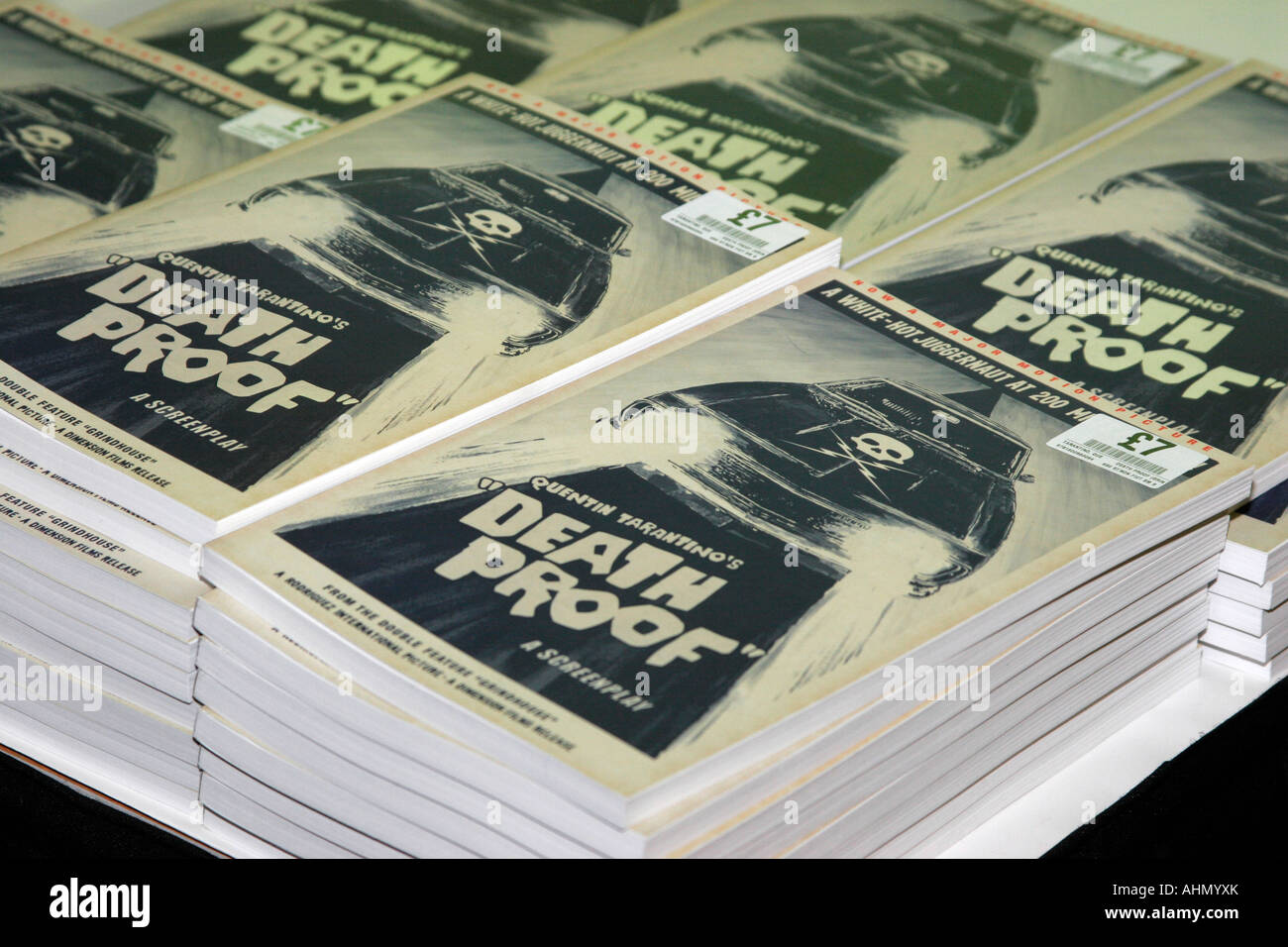A pile of Quentin Tarantino's new film script, Death Proof forsale and ...