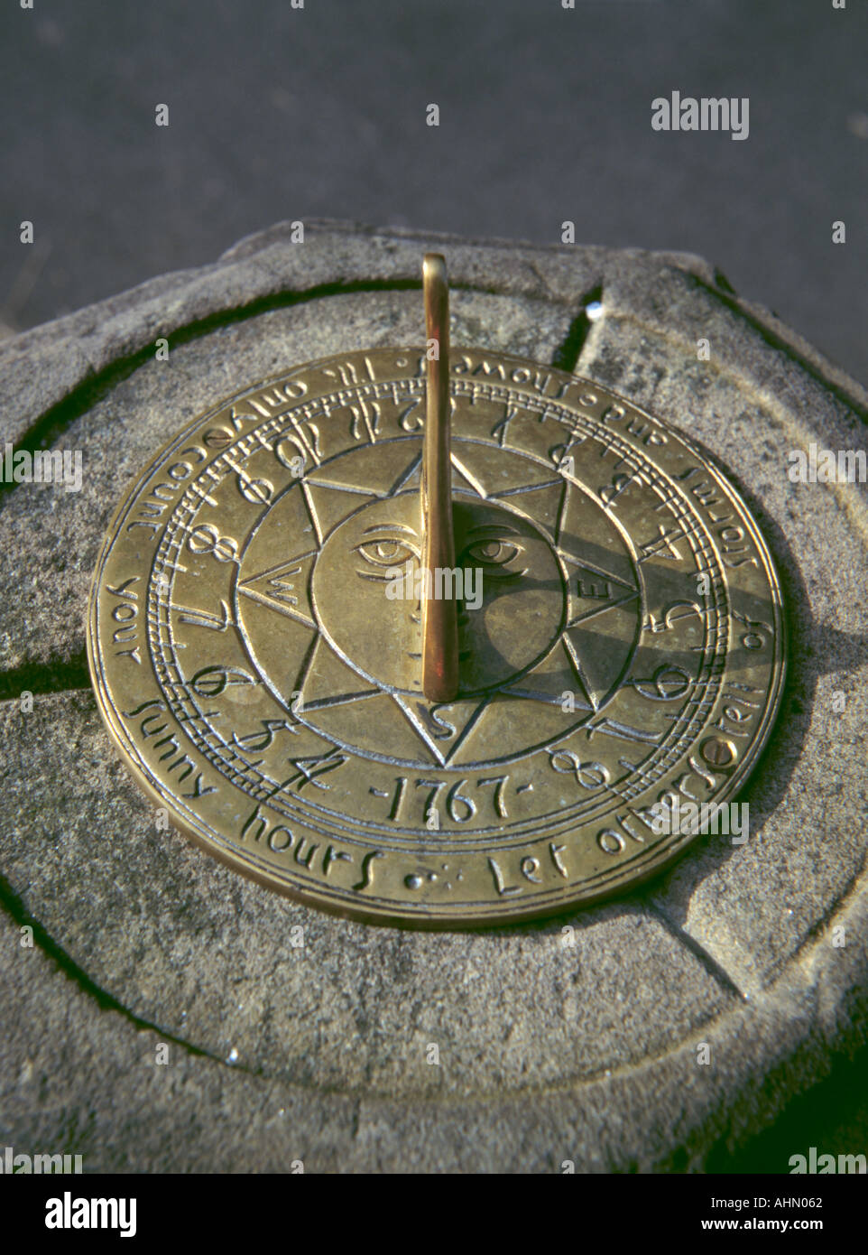 Brass sundial Stock Photo 2691169 Alamy