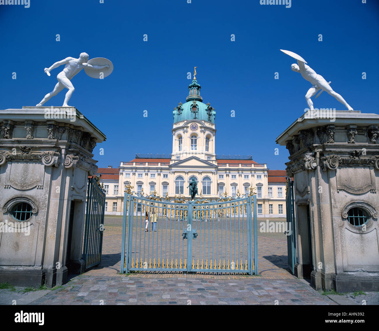 Charlottenburg palace Berlin Germany Stock Photo