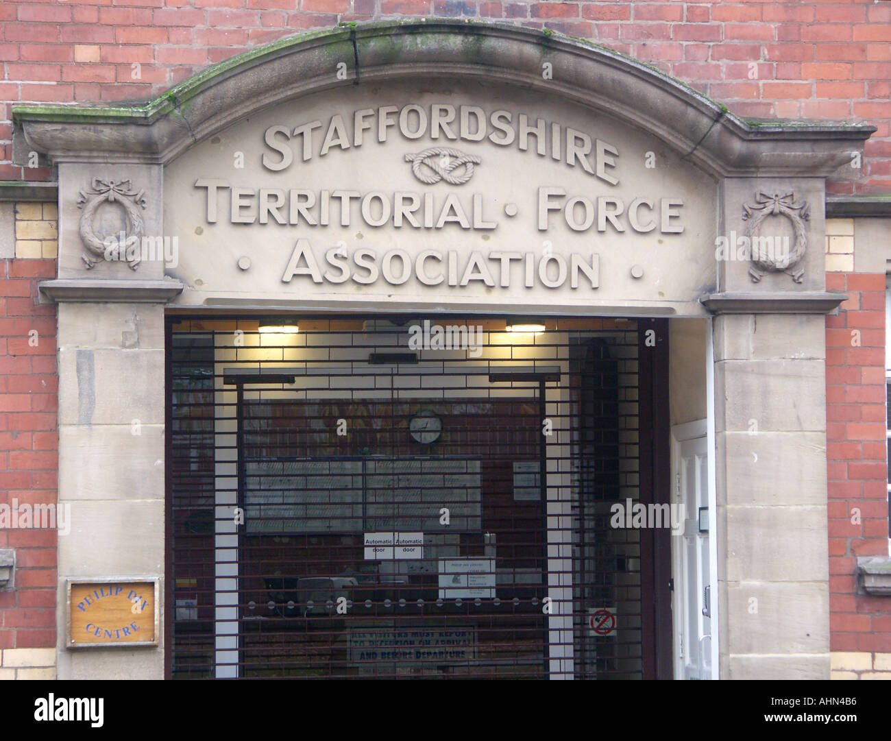 Staffordshire Territorial Force Stock Photo