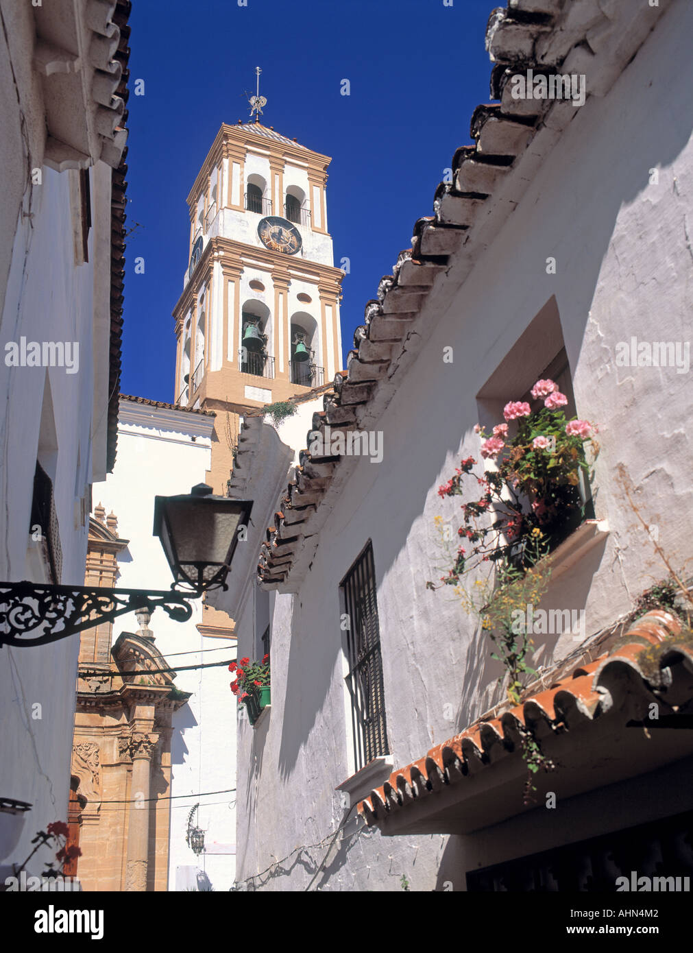 The church iglesia de nuestra senora de la encarnacion hi-res stock ...