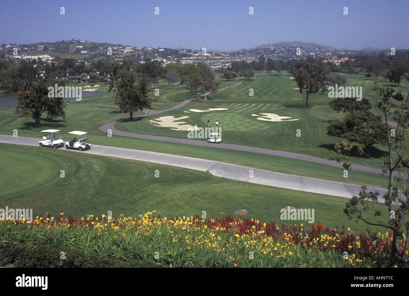 La Costa Resort Golf Club California Stock Photo Alamy