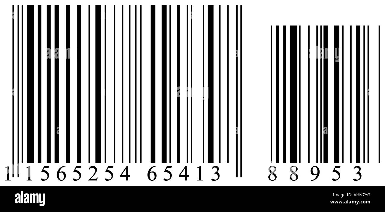 Bar codes graphic Stock Photo - Alamy