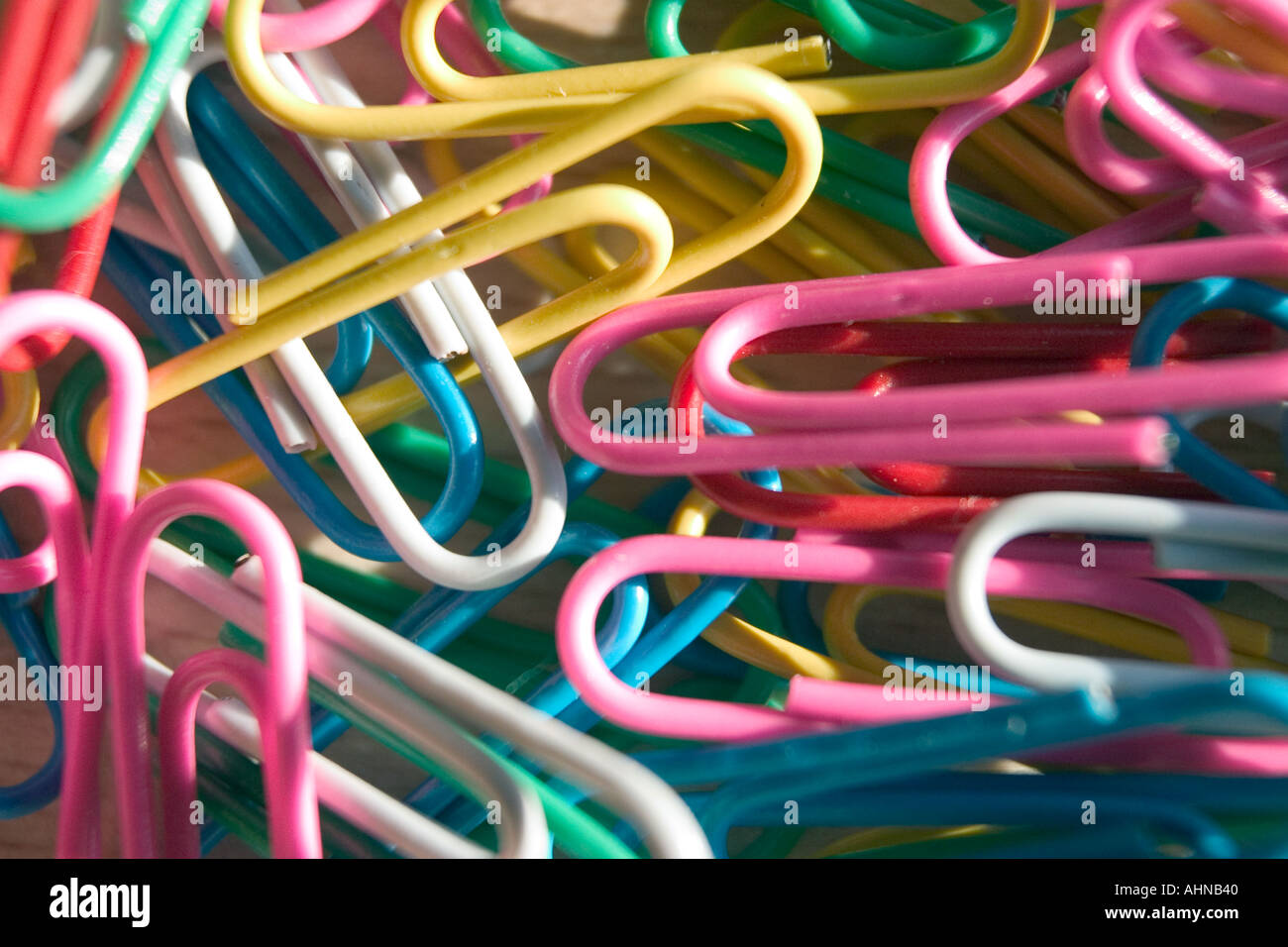 Paper clips Stock Photo Alamy