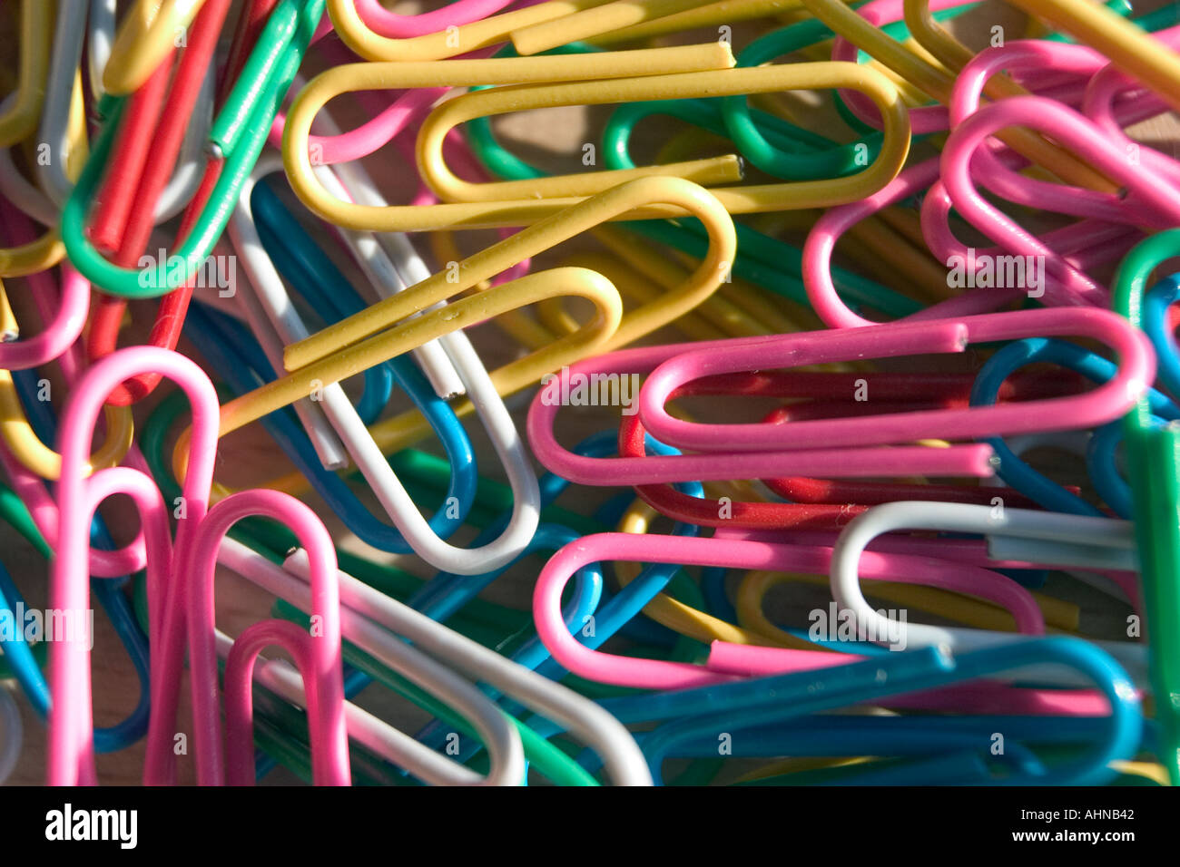 Paper clips Stock Photo Alamy