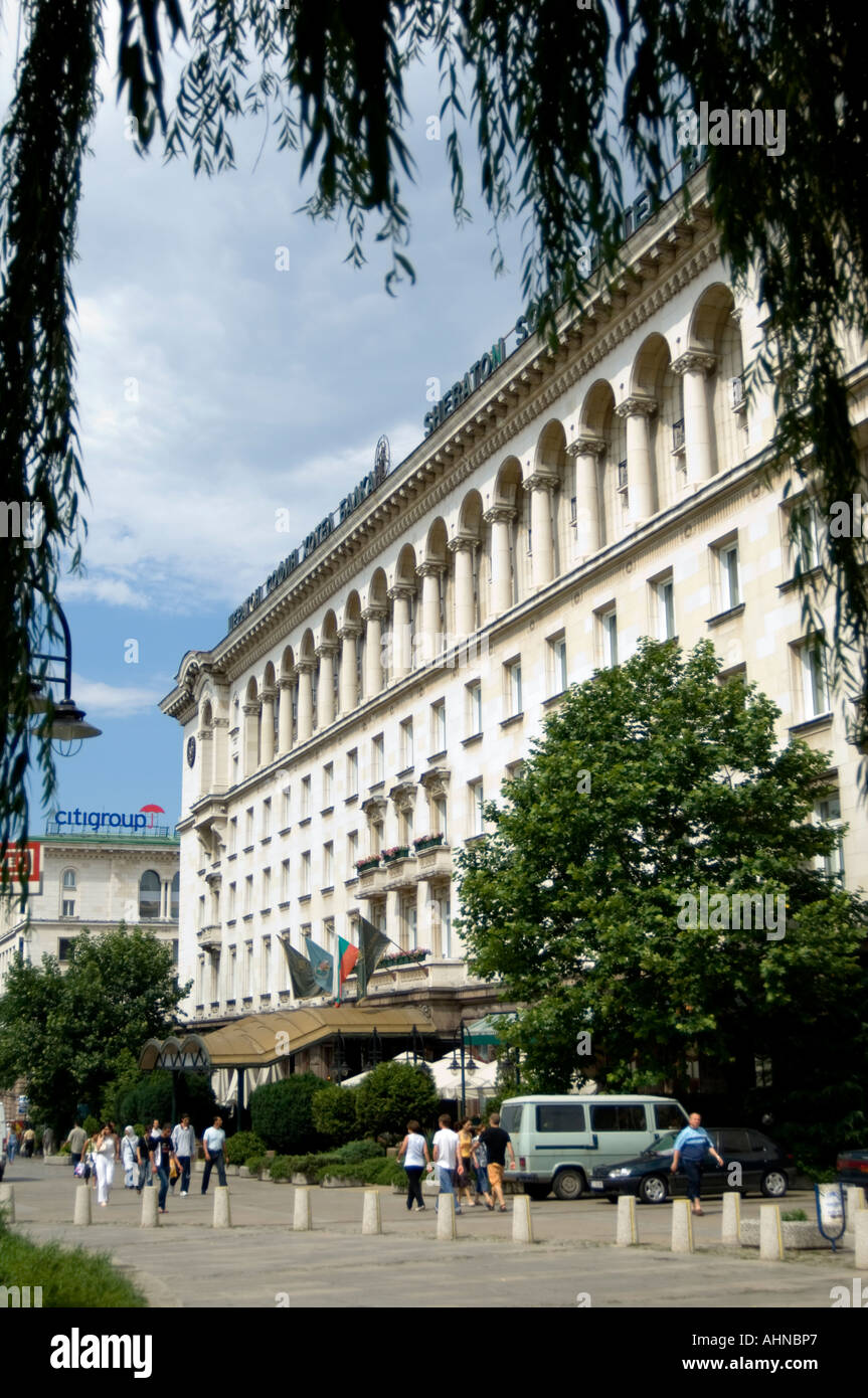 Sheraton Hotel Sofia Bulgaria Stock Photo - Alamy
