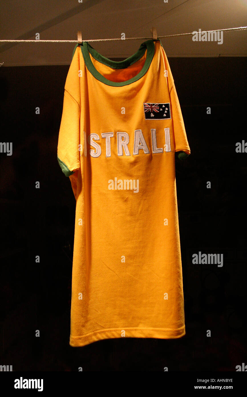 Australian Football (soccer) Socceroos Shirt Stock Photo Alamy