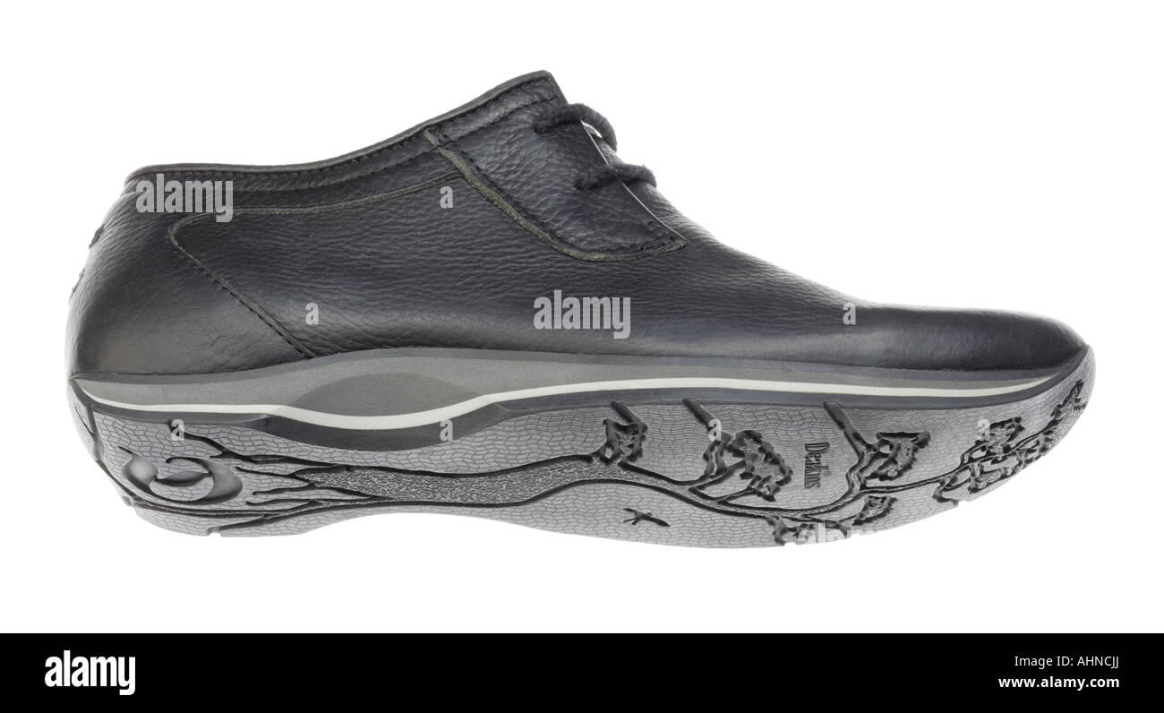 Black leather shoe hi-res stock photography and images - Alamy