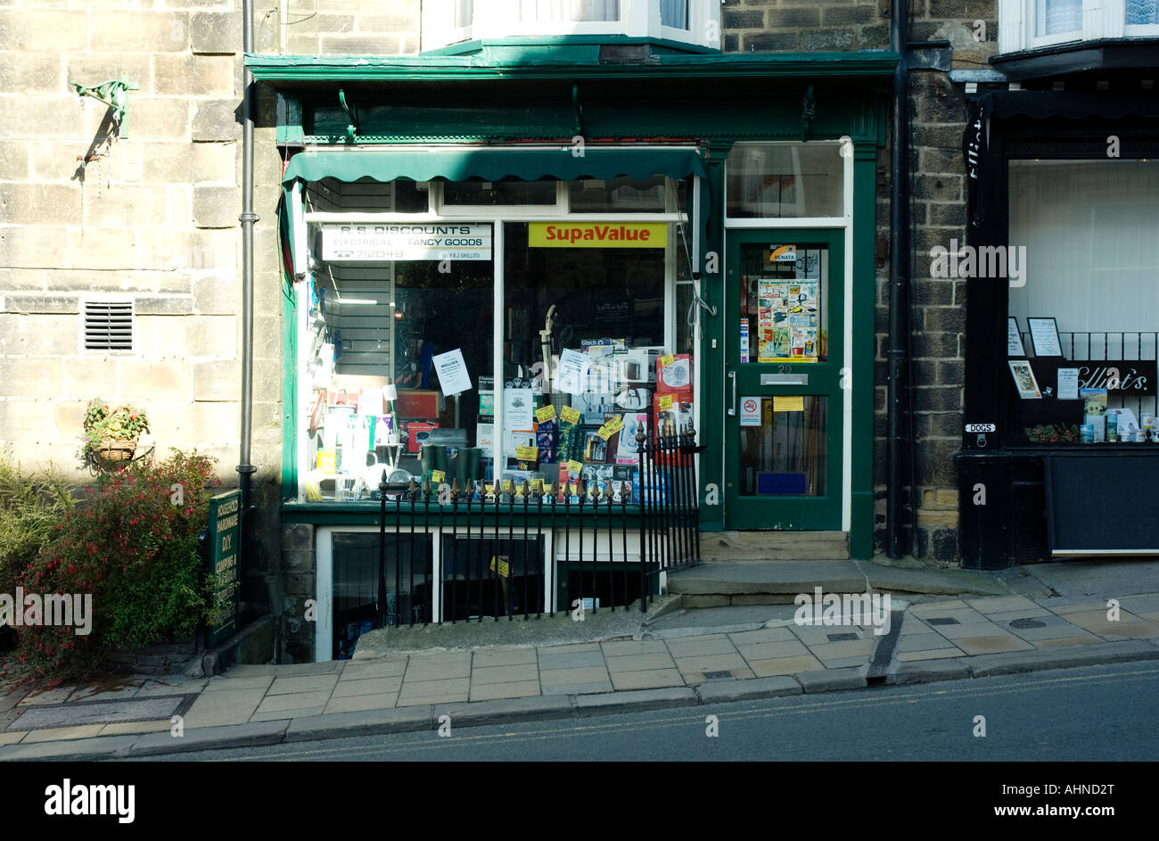 General shop, Pateley Bridge, Yorkshire Stock Photo Alamy