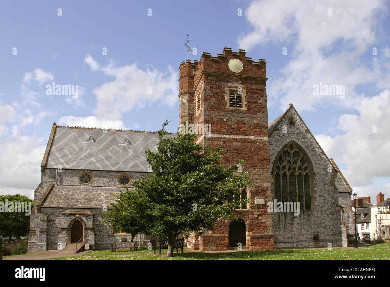 UK Devon Topsham Saint Margarets Parish Church Stock Photo