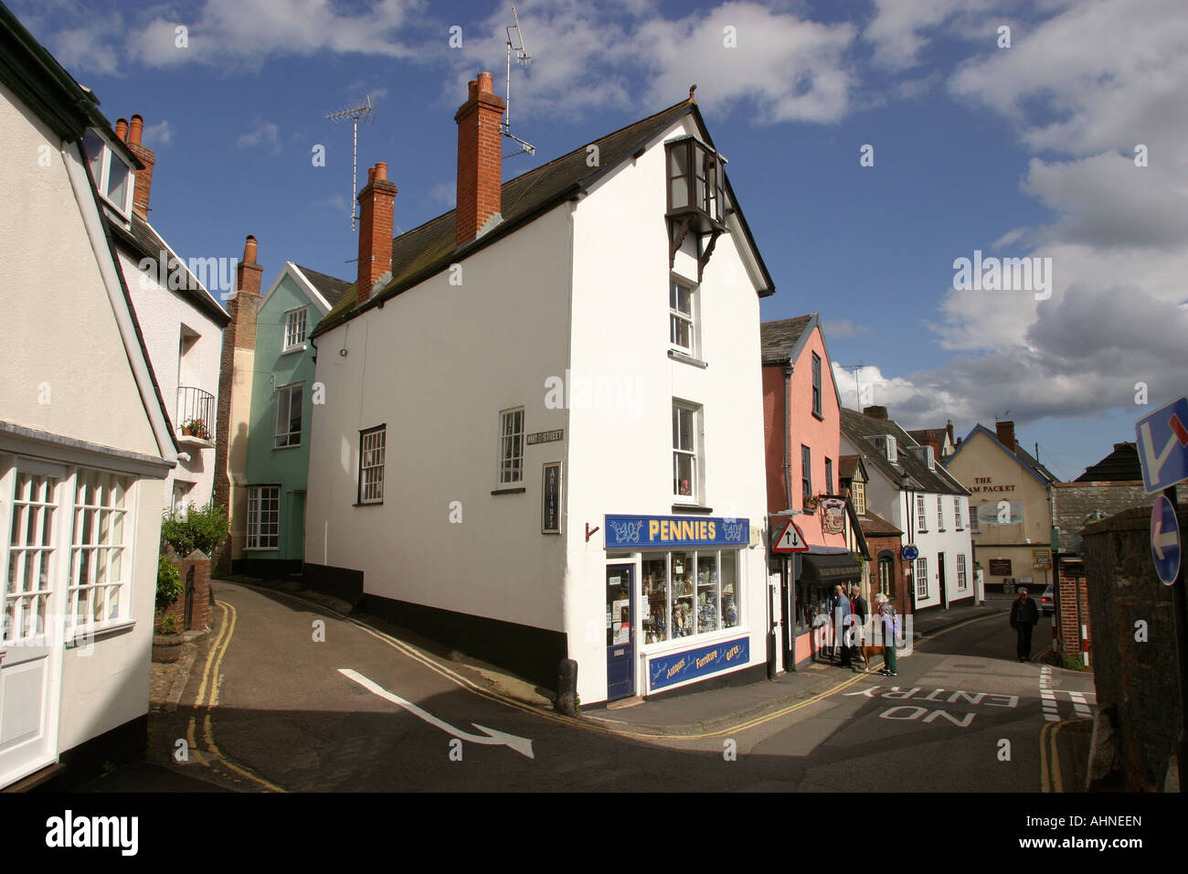 Topsham Devon Houses High Resolution Stock Photography and Images Alamy