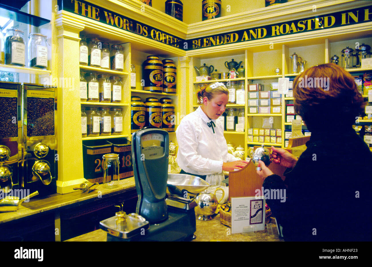 Bettys Coffee Shop. Famous landmark in Harrogate town centre, North