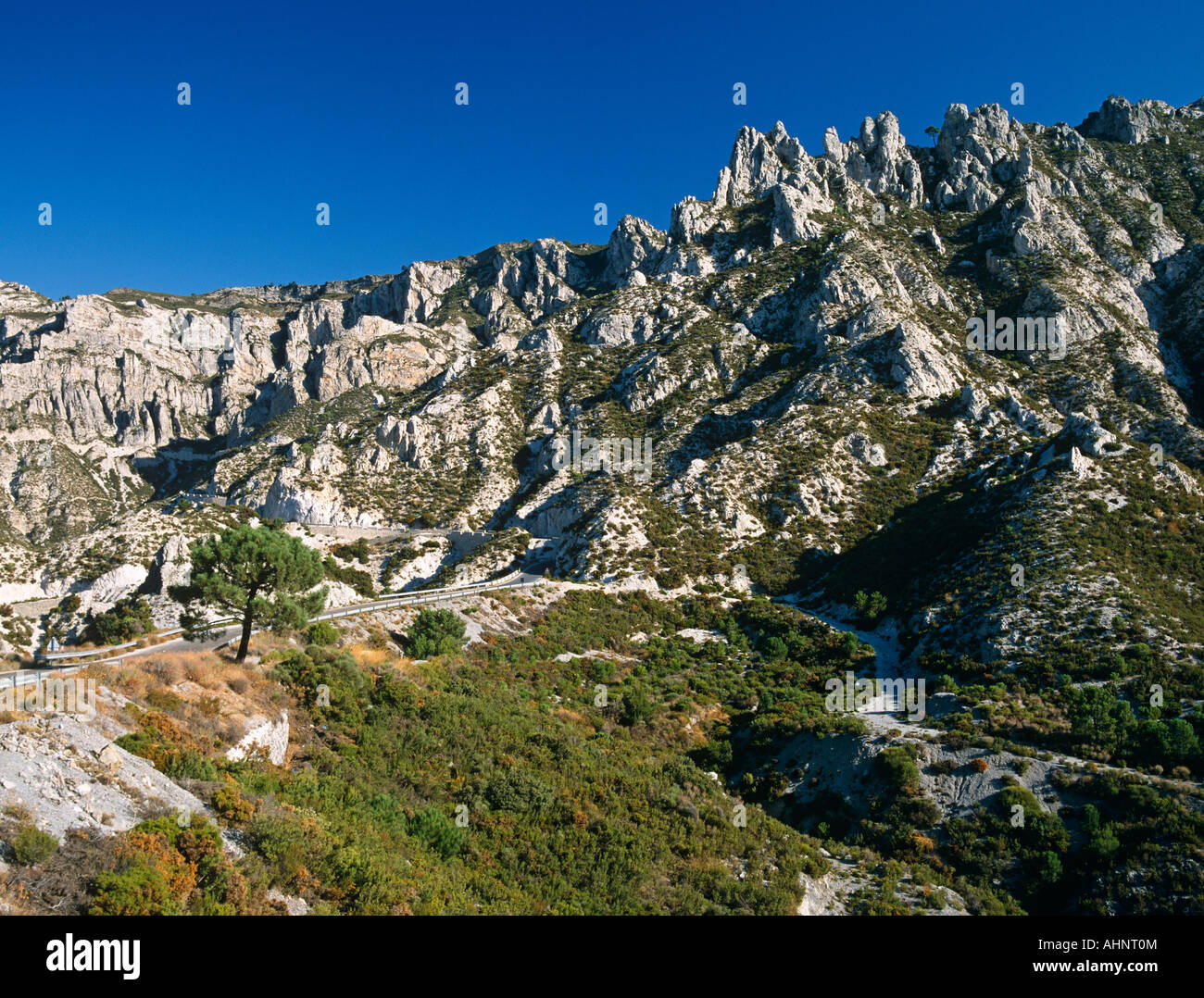 Sierra del Chaparral near Motril Andalucia, Spain Stock Photo