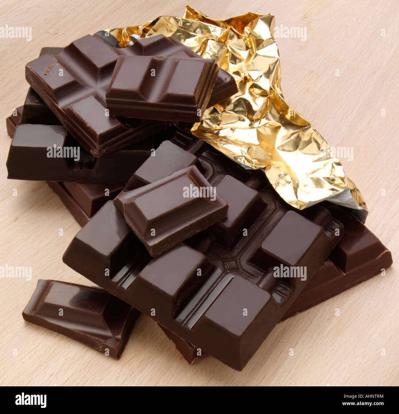 Single McVities Gold Bar unwrapped - golden chocolate bar snack treats  without wrapper isolated on black background Stock Photo - Alamy
