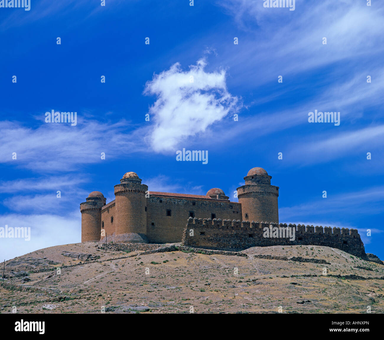 La Calahorra castle, Andalucia, Spain Stock Photo - Alamy