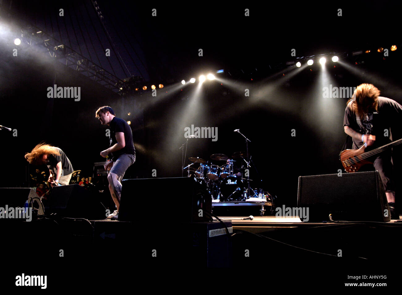 Napalm Death, Grindcore Heavy Metal band, from Meriden, Birmingham, UK