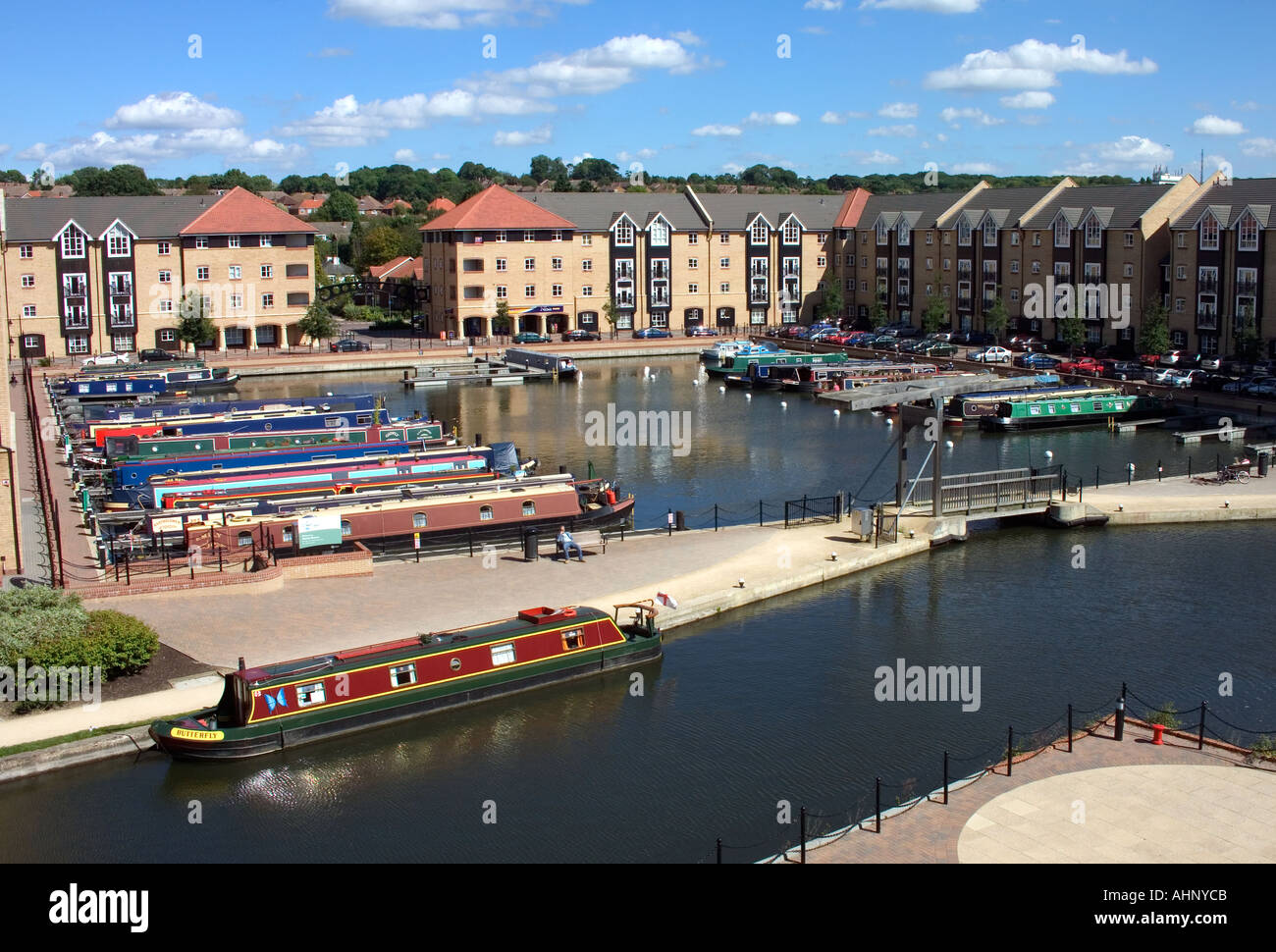 Apsley Marina at Kings Langley Stock Photo Alamy