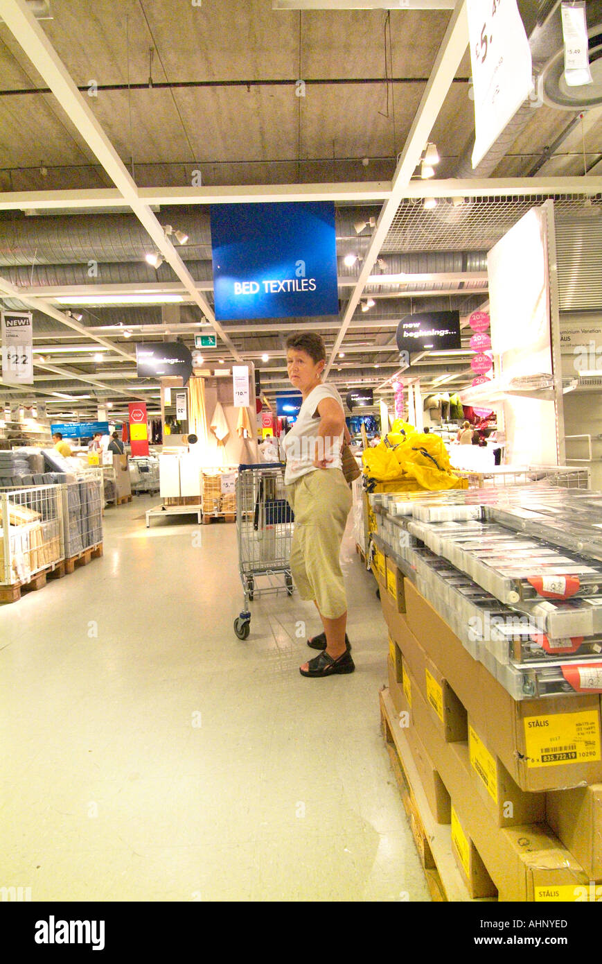 Ikea Warehouse Supercentre retail DIY store UK England Europe GB Great