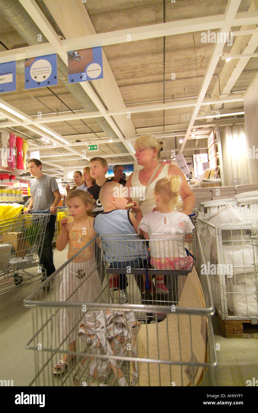 Ikea Warehouse Supercentre retail DIY store UK England Europe GB Great