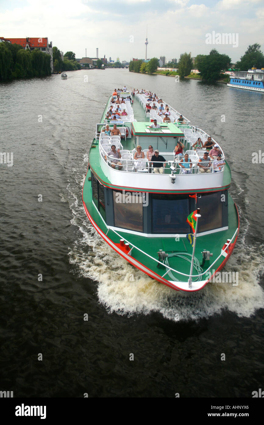 Berlin River Boat 2 Stock Photo - Alamy