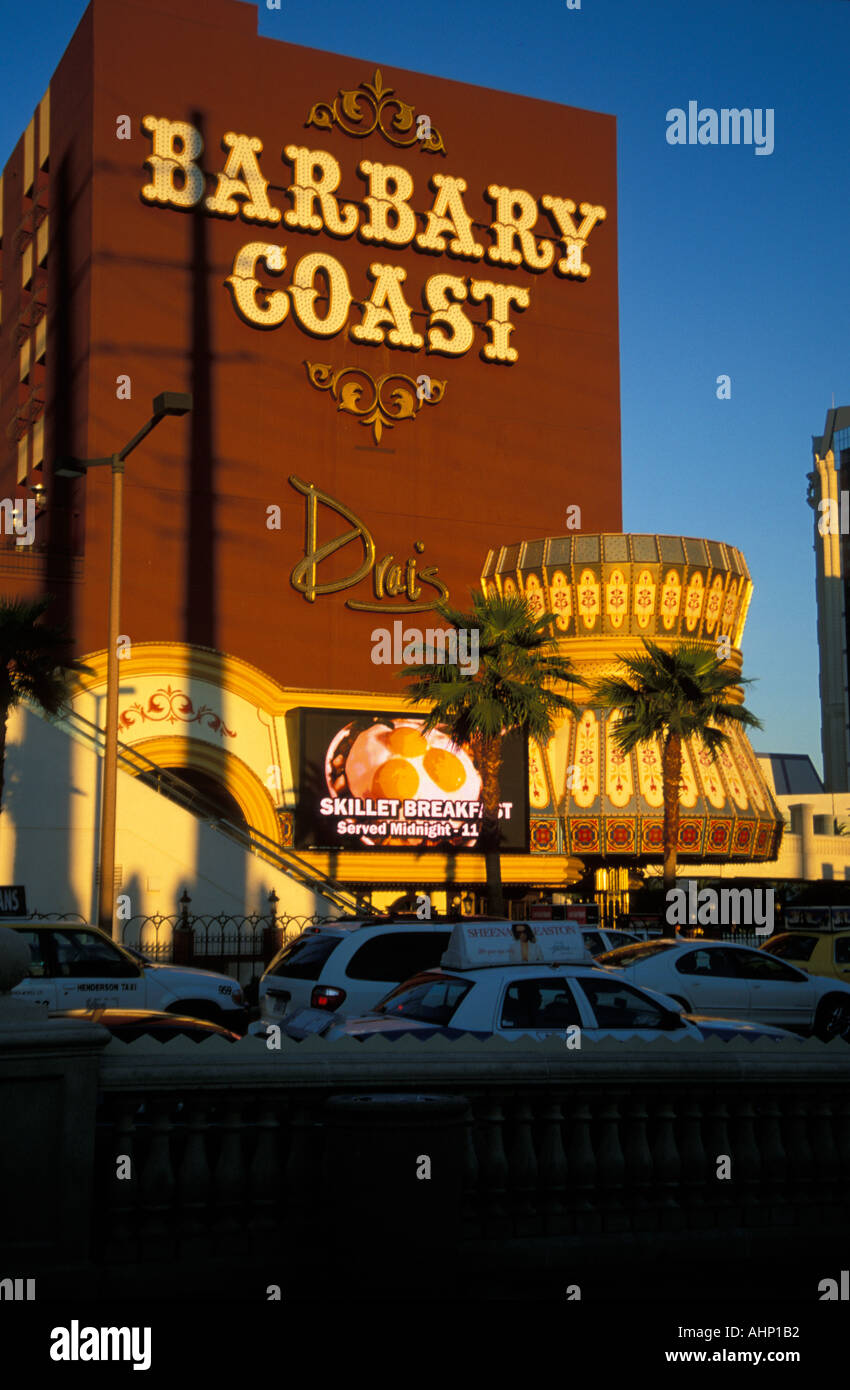 Las Vegas Barbary Coast Stock Photo - Alamy