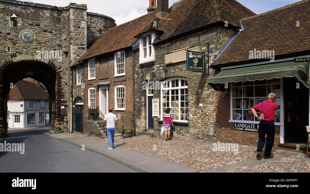 Rye town gate hi-res stock photography and images - Alamy