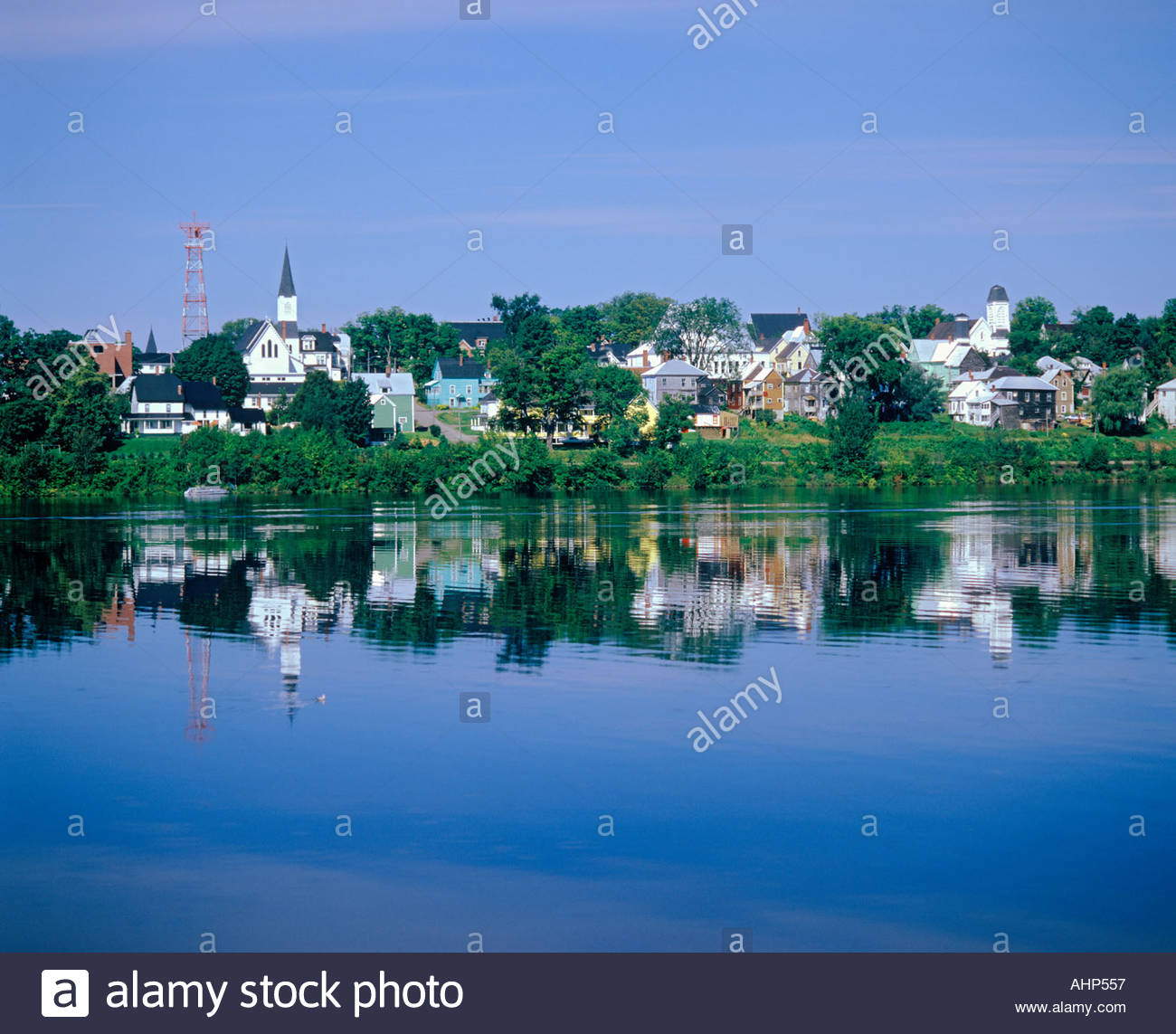 Woodstock New Brunswick High Resolution Stock Photography and Images