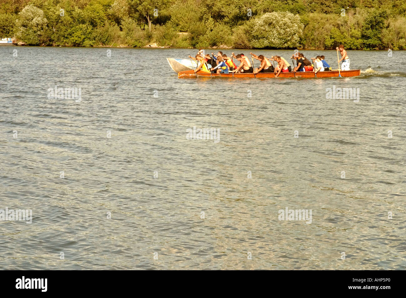 Canoe racing canada hi-res stock photography and images - Alamy