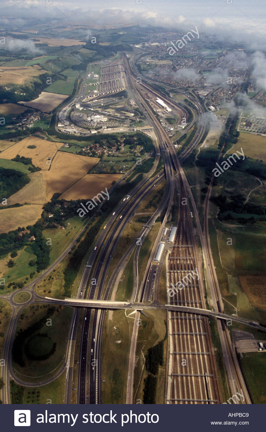 Channel Tunnel Entrance Stock Photos & Channel Tunnel Entrance Stock Images Alamy