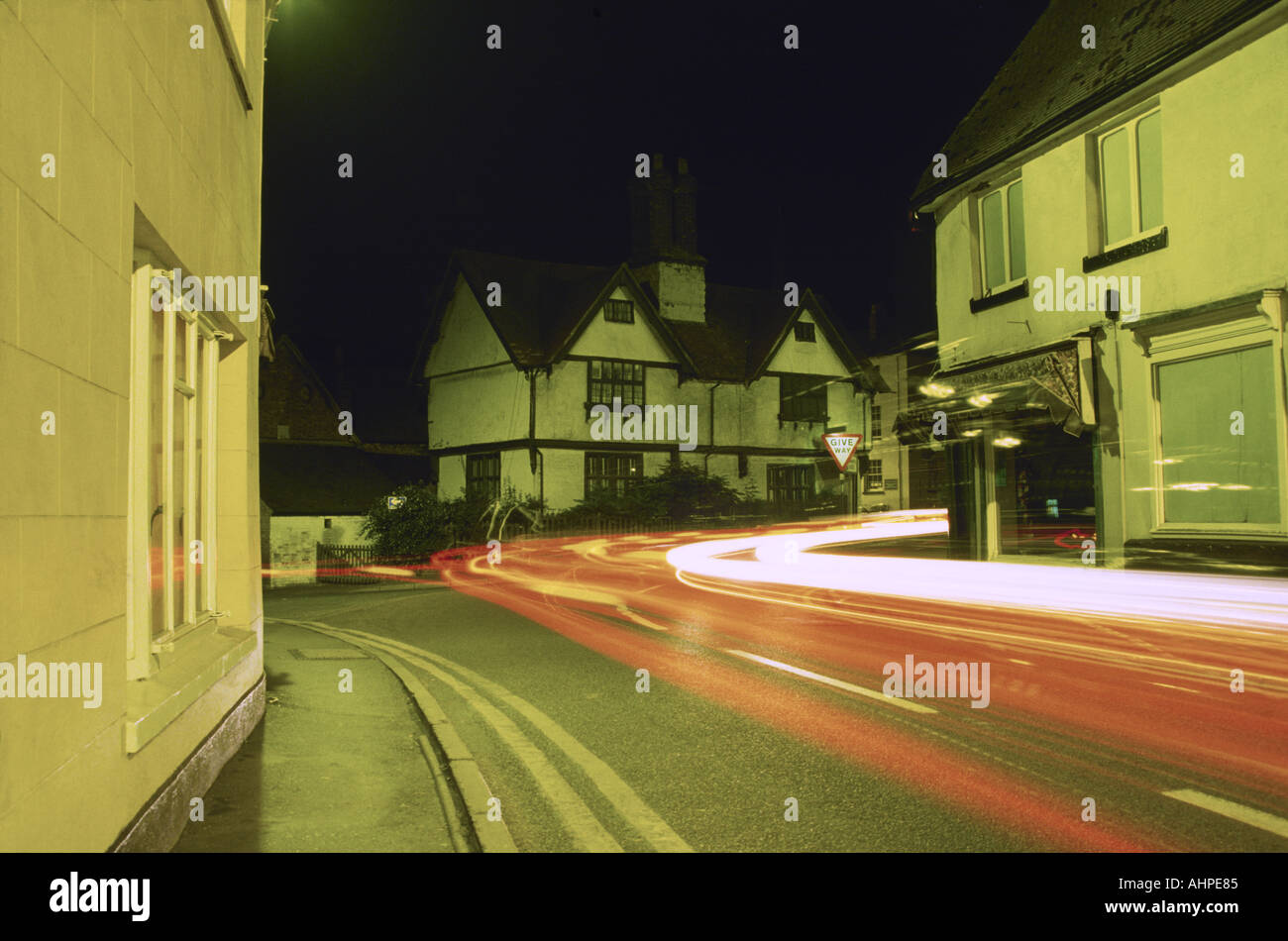 Daventry Road Southam Warwickshire England UK Stock Photo Alamy