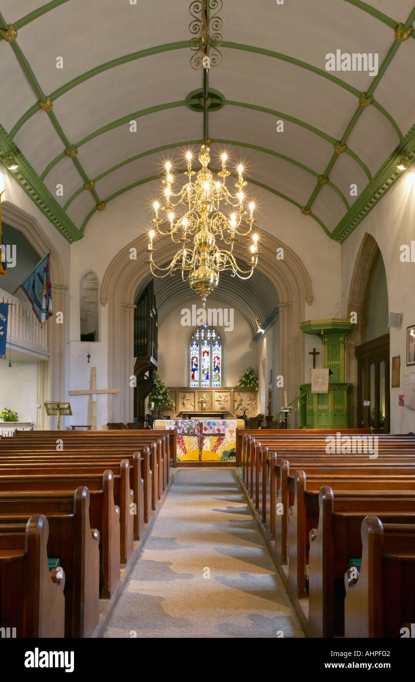 St Andrews Church, BurnhamonSea, Somerset, England Stock Photo Alamy