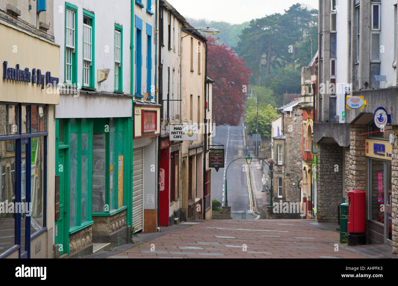 Town Street, Shepton Mallet, Somerset, England Stock Photo Alamy