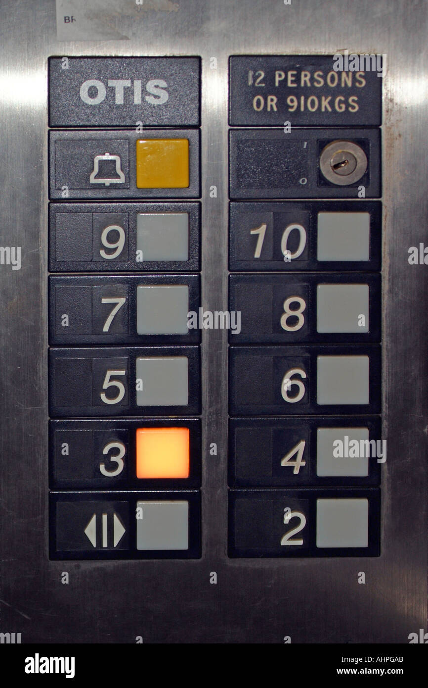 dover elevator buttons